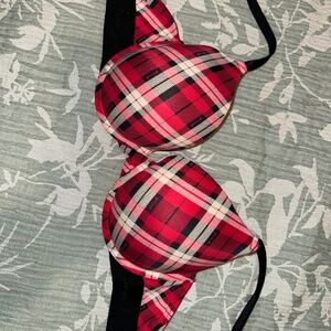 PINK by Victoria Secret Plaid Push-Up Bra